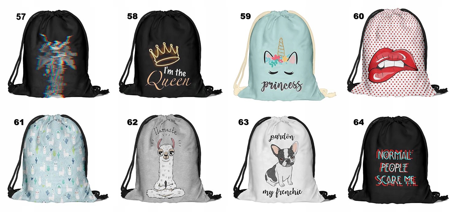 Worek Plecak Buty Szkolny Przedszkola Szkoły WZORY Workoplecak Przedszkole Stan opakowania oryginalne