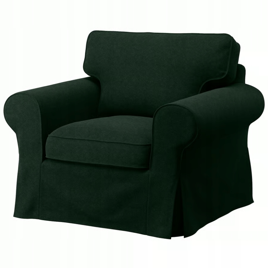 Ikea Ektorp Pokrytie sedadla, Tallmyra tmavozelená