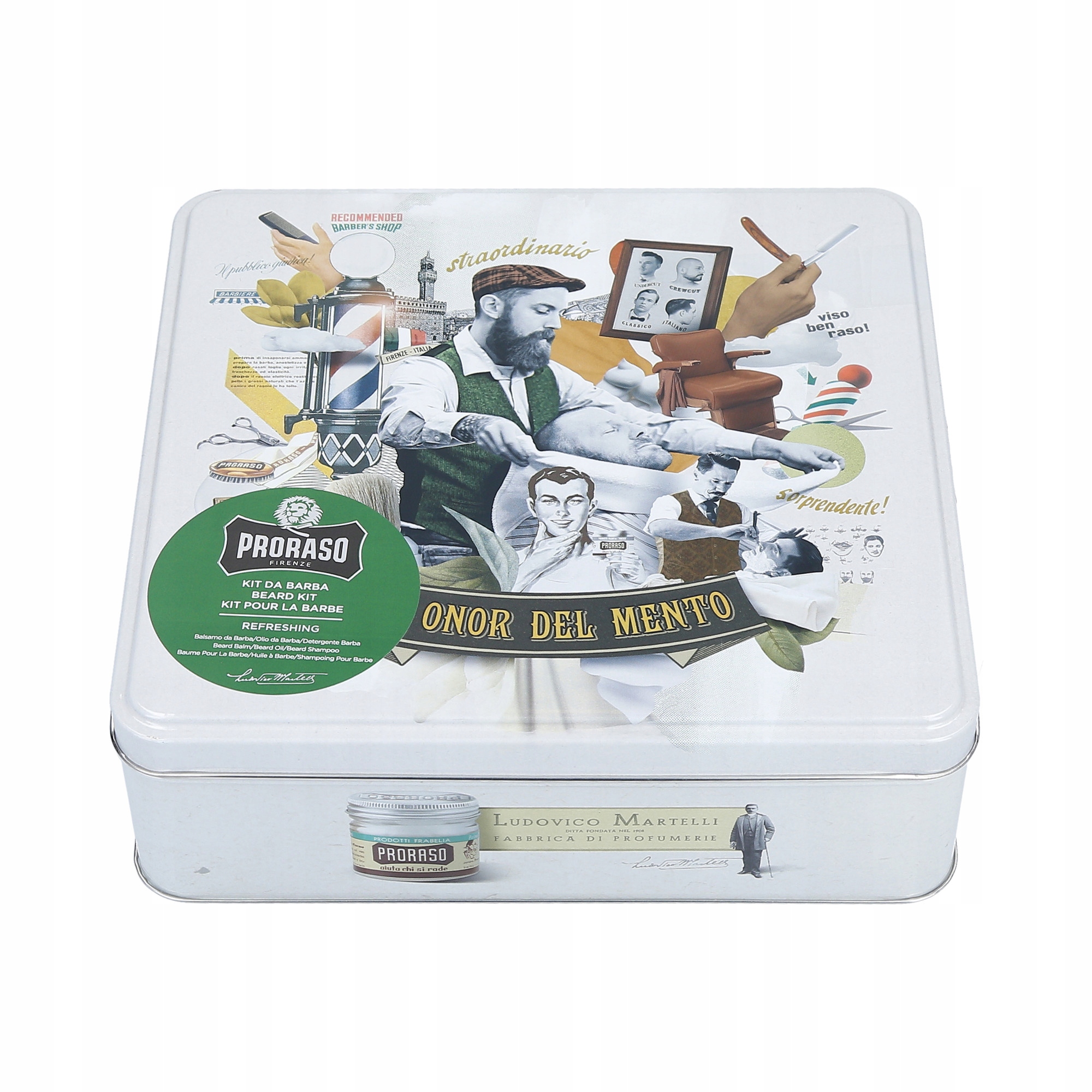 PRORASO ZESTAW KOSMETYKÓW DO PIELĘGNACJI BRODY