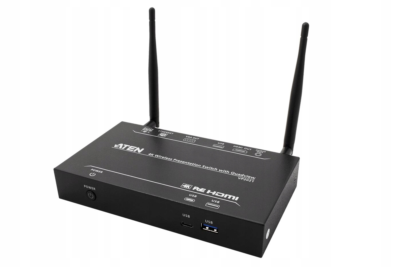 Aten Bezdrátový prezentační systém, Hdmi, 4K, Quad View (VP2021)
