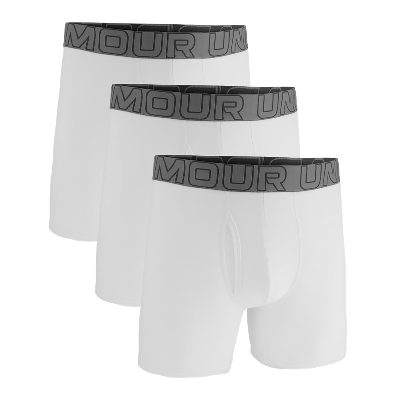 Pánské boxerky Ua Performance Cotton Solid 6''