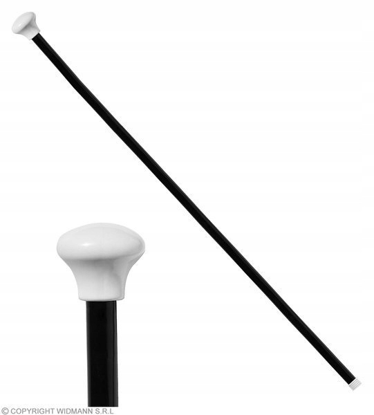 

Berło Laska Z Białą Gałką Stepowanie 83CM