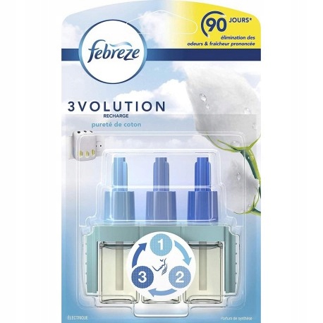 

Febreze 3volution Cotton Fresh wkład zapas 20ml