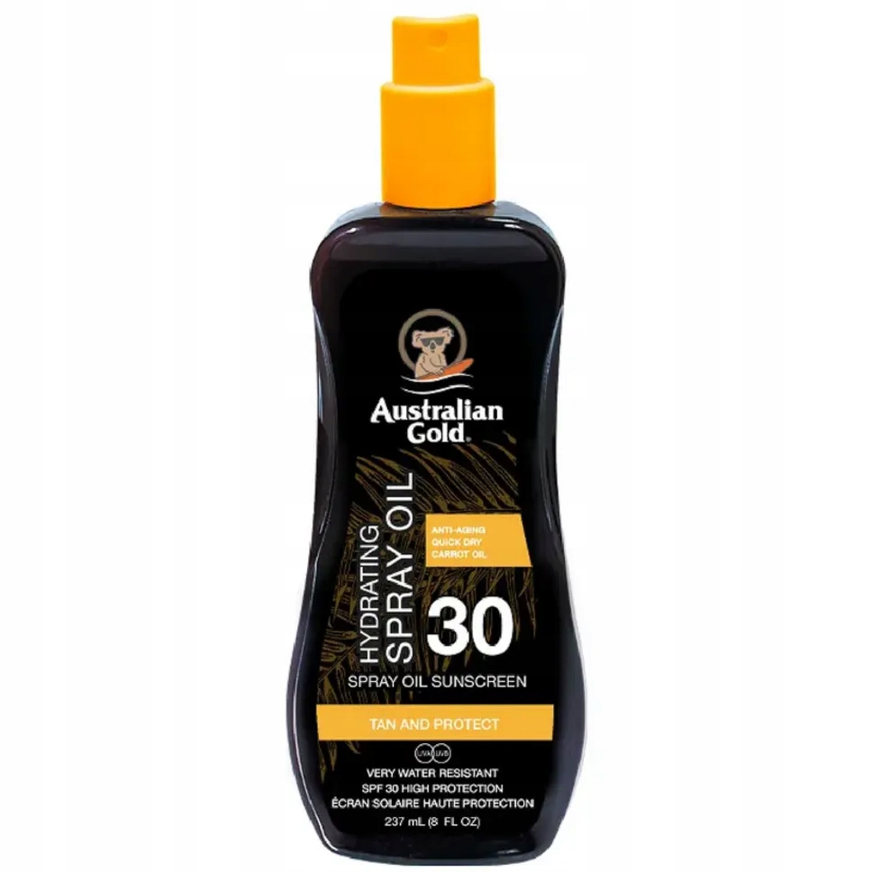Australian Gold Carrot Spray Ochranný olej na opalování proti slunci 30SPF