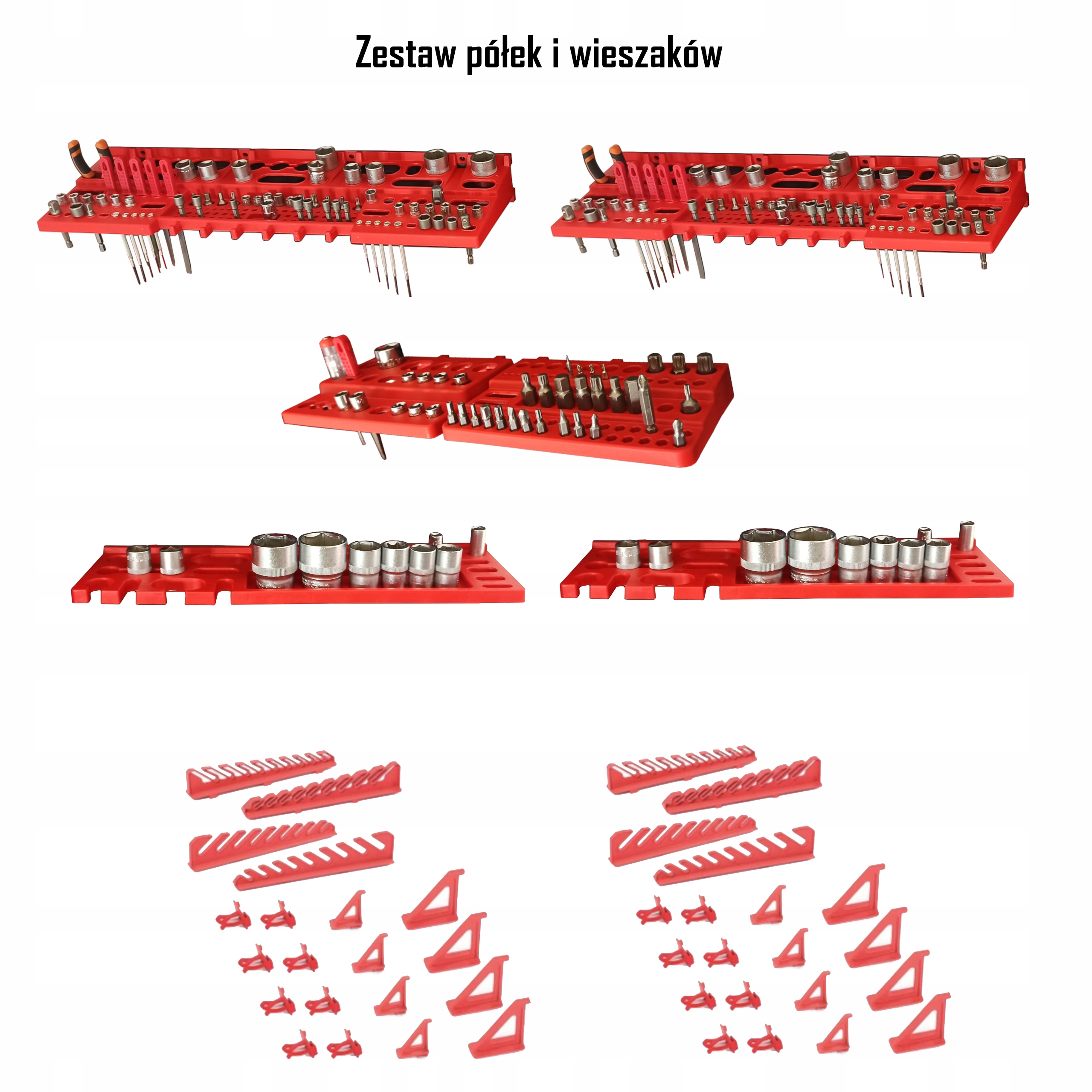 Tablica ścianka magazynowa 173x78 CM 49 KUWET Rodzaj organizer otwarty