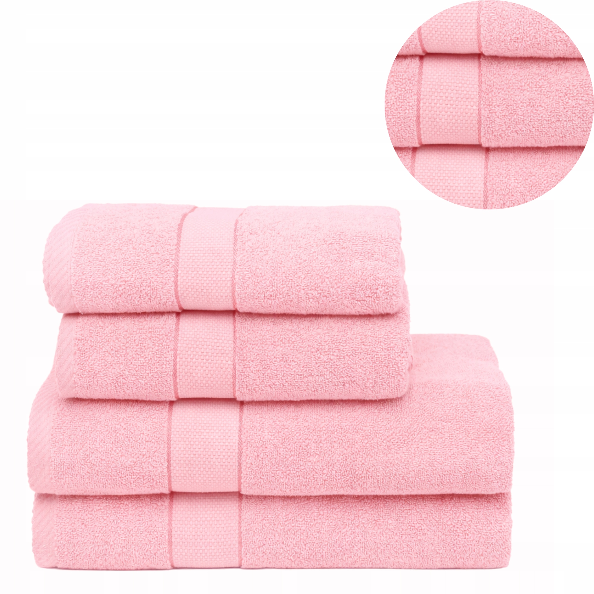 Komplet 4x osuška 2x70x140 2x50x100 Barvy bavlna 500g hotelová