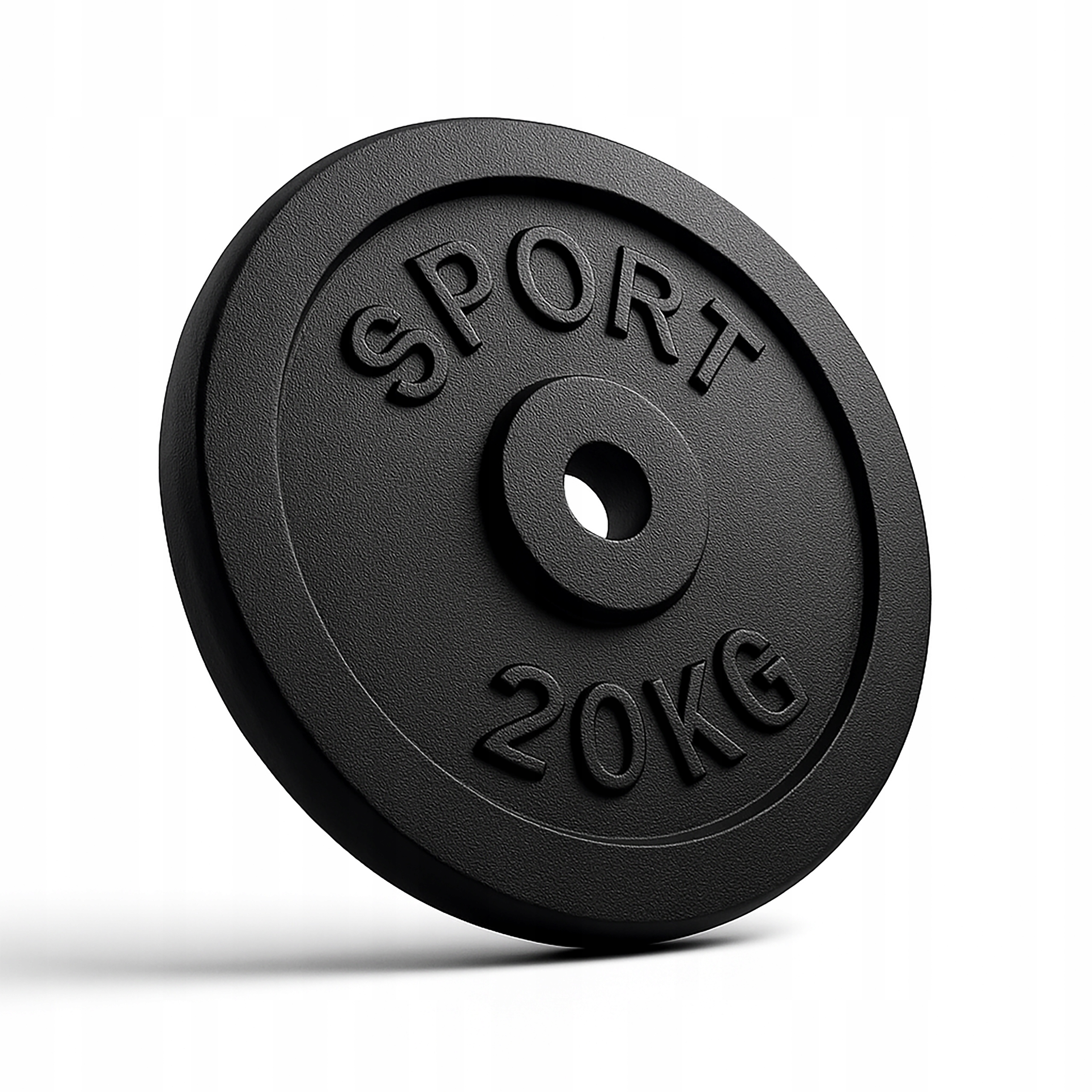 Talerz żeliwny obciążenie żeliwne 20kg krążek 28mm