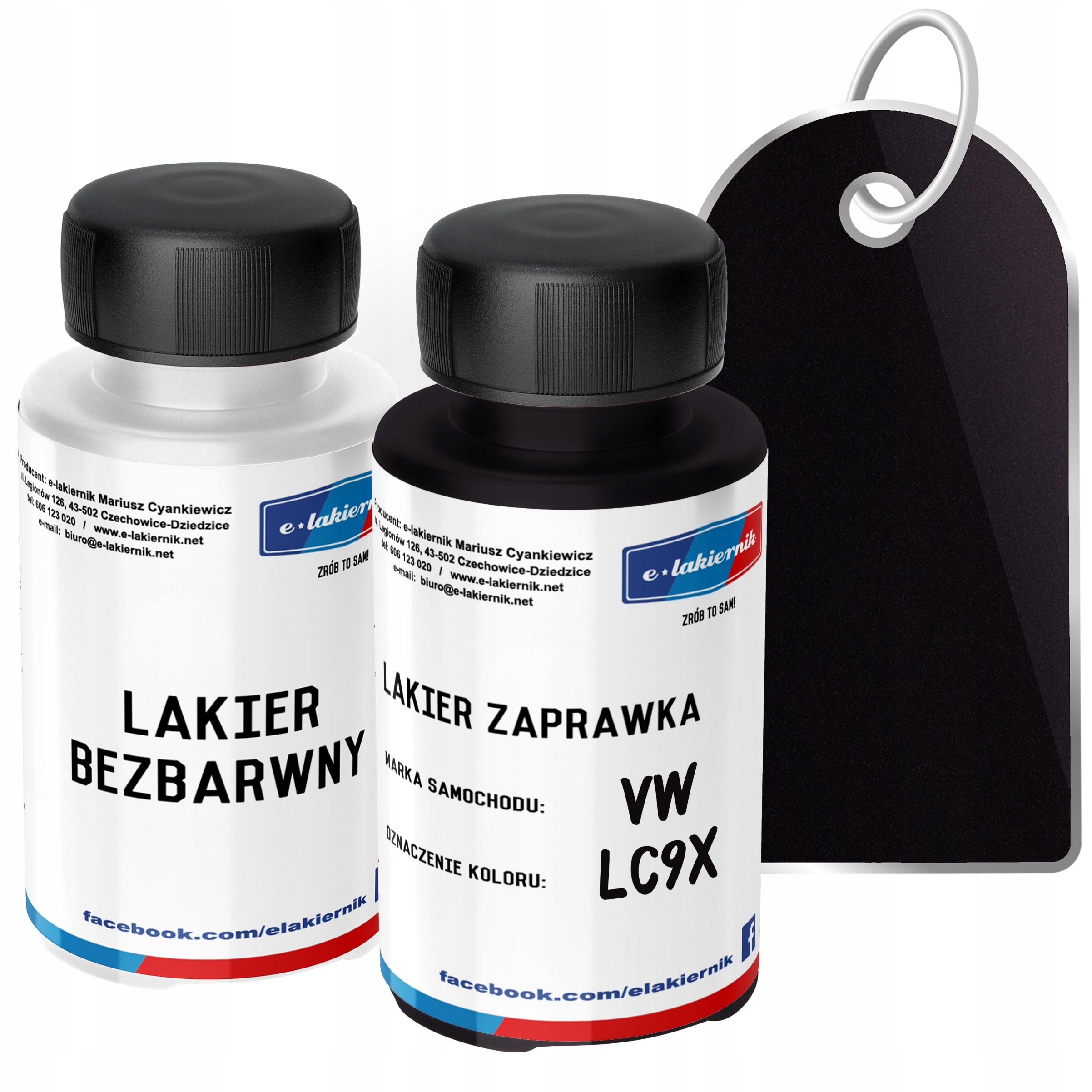 LAKIER ZAPRAWKA BEZBARWNY PATYCZKI VW LC9X Rodzaj zaprawki