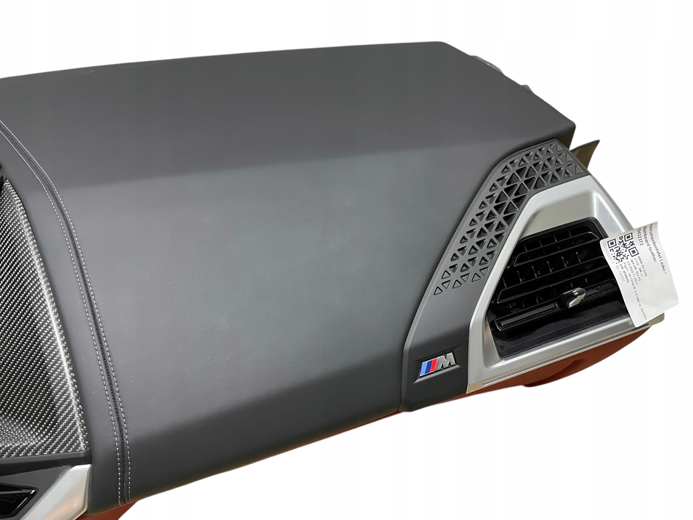 console dashboard leather + grey NIC HEAD UP BMW XM G09 original DEMONTAZ