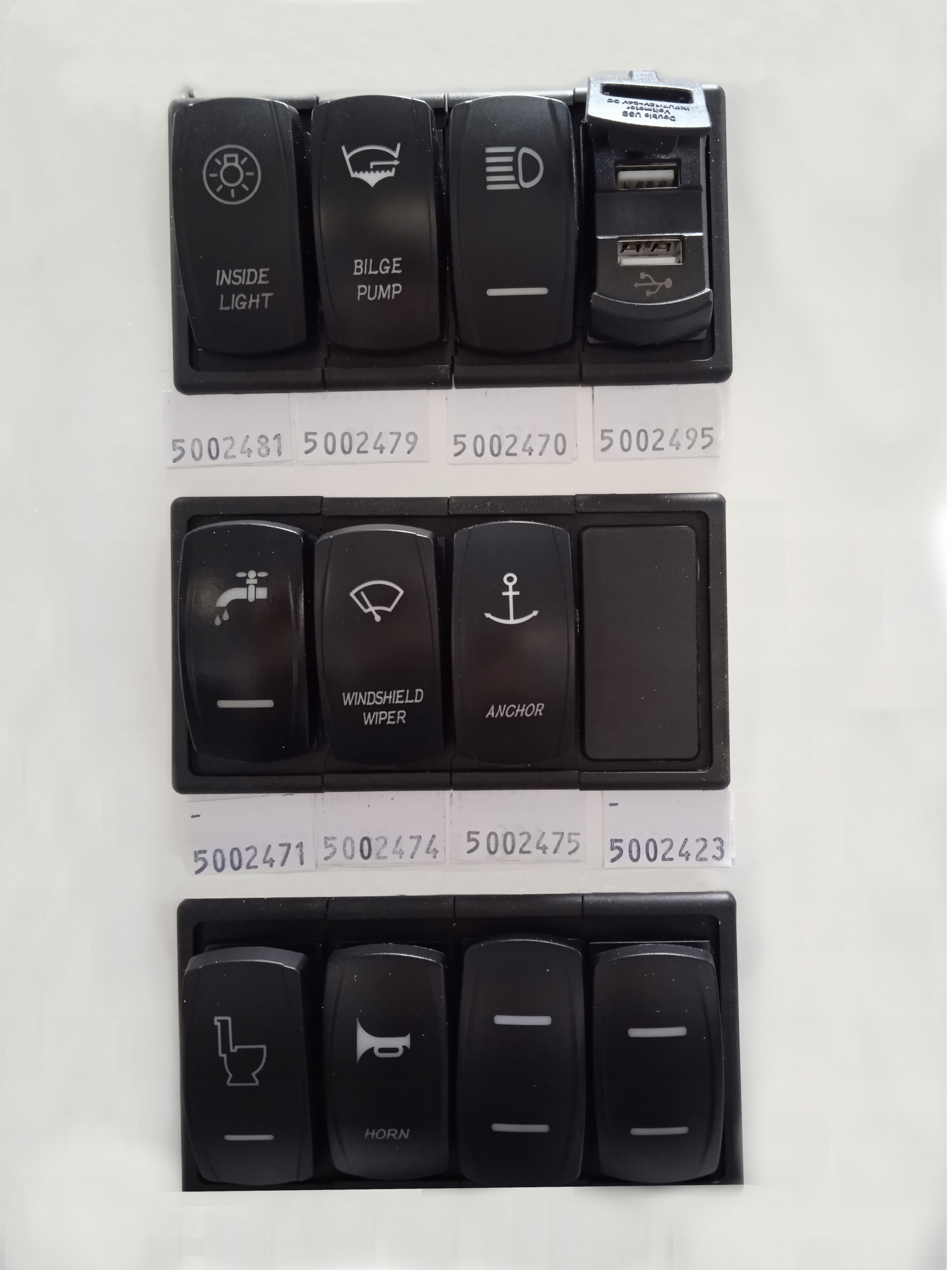 WŁĄCZNIK ON-OFF-ON DO WYCIERACZEK przycisk przełąc Marka inny