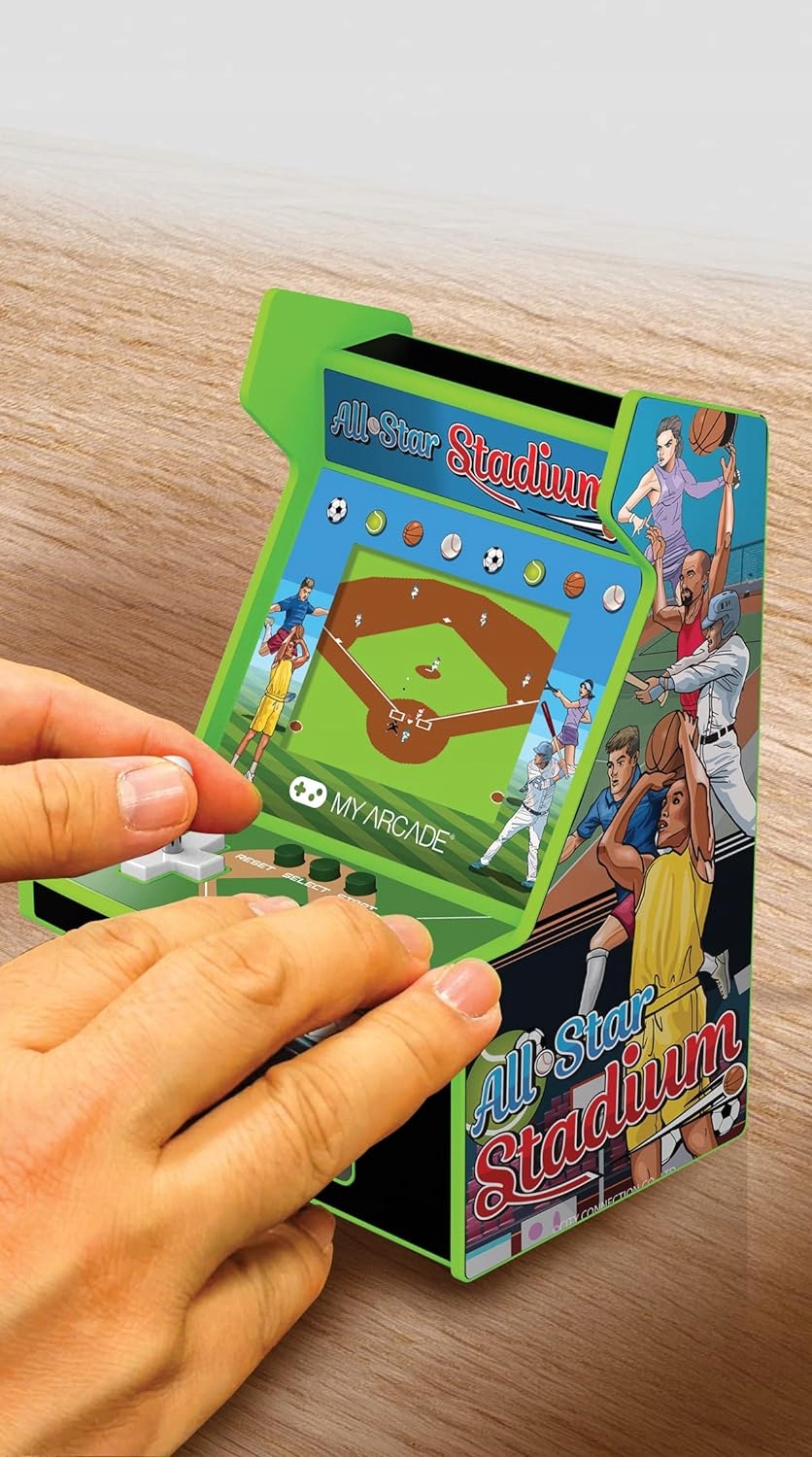 MY ARCADE ALL-STAR STADIUM MICRO PLAYER / MINI KONSOLA / AUTOMAT / 307 GIER Producent Inna