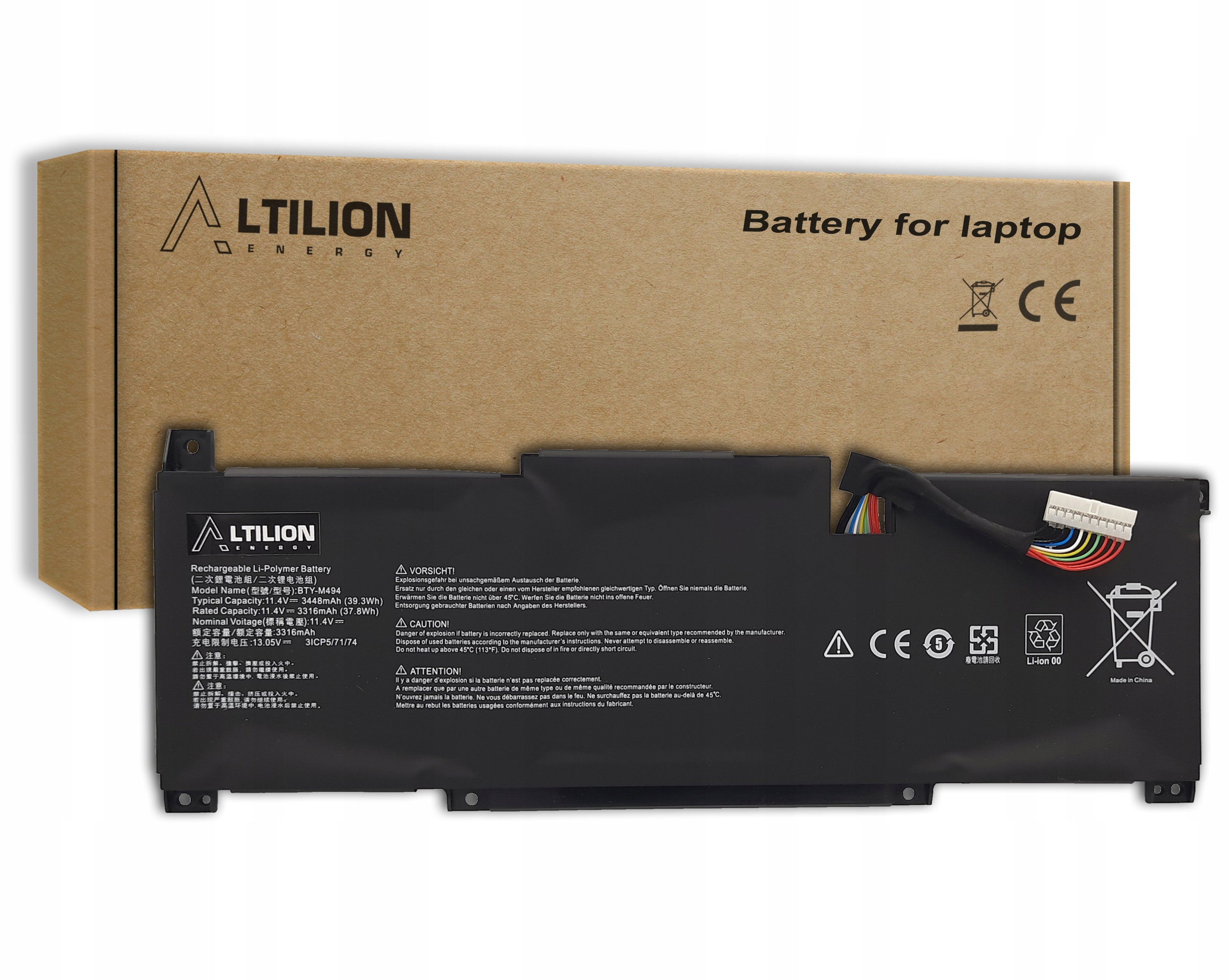 Baterie Altilion Energy BTY-M494 kompatibilní s Msi