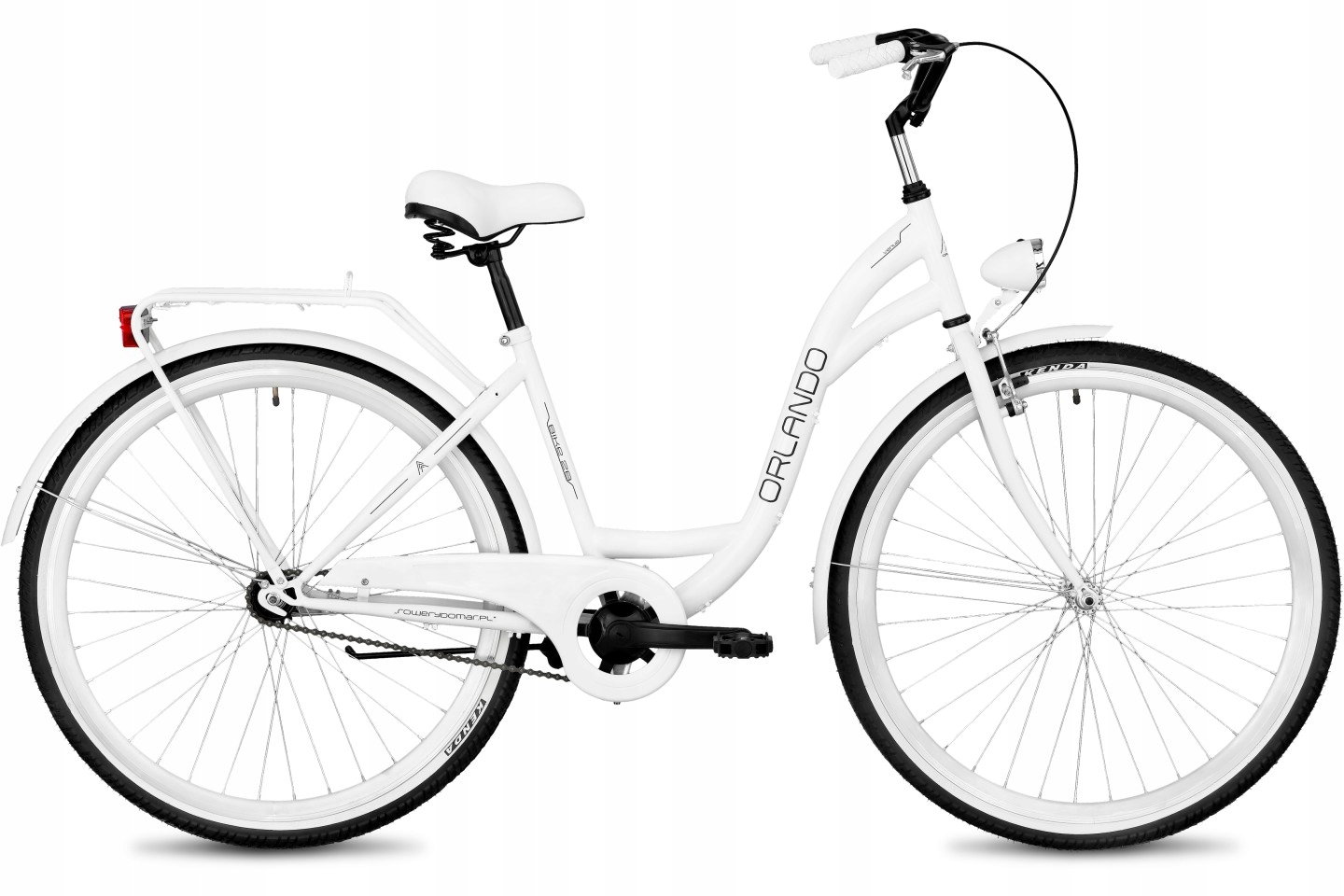 Damski Rower Miejski Lekka Damka 26 Na Komunię CTBD2617S1white 10476647480 Allegro.pl