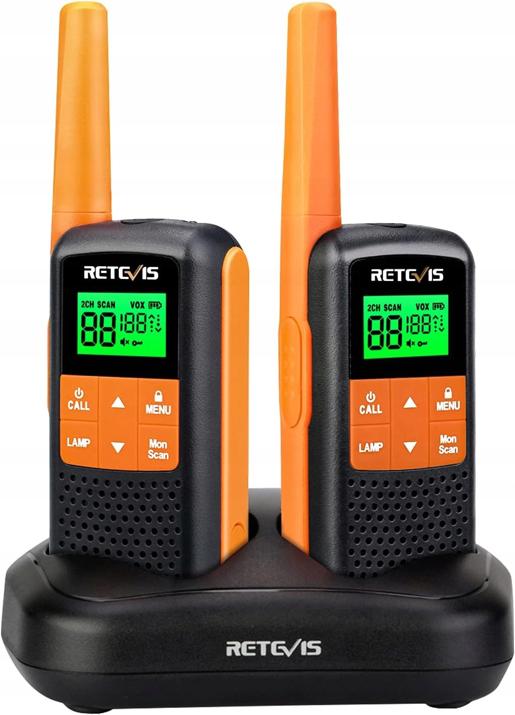 Retevis RT649 Walkie Talkie PMR446 zestaw Vox IP65 wodoszczelna (2szt)