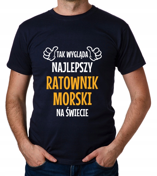 

koszulka Najlepszy Ratownik Morski prezent