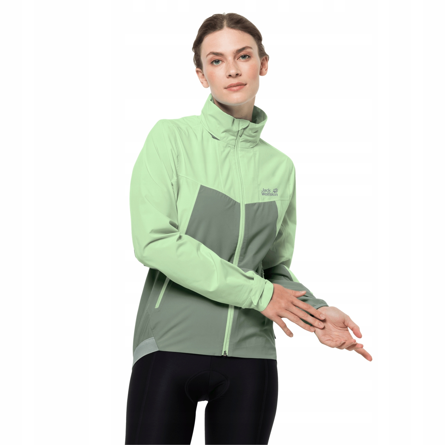 Rowerowa kurtka przeciwdeszczowa Jack Wolfskin S