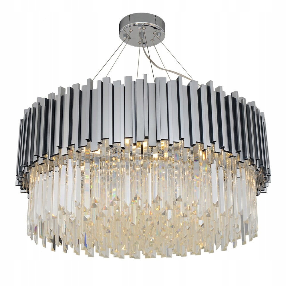 Pipe Organ Crystal Chandelier Chrome krištáľový luster 60 cm