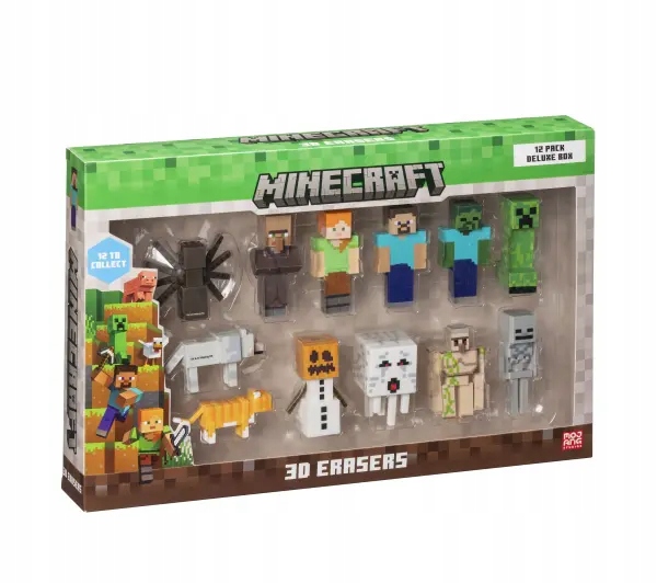 マインクラフト　12巻セット MINECRAFT 12 x Saszetka - figurka kolekcjonerska 16817479224