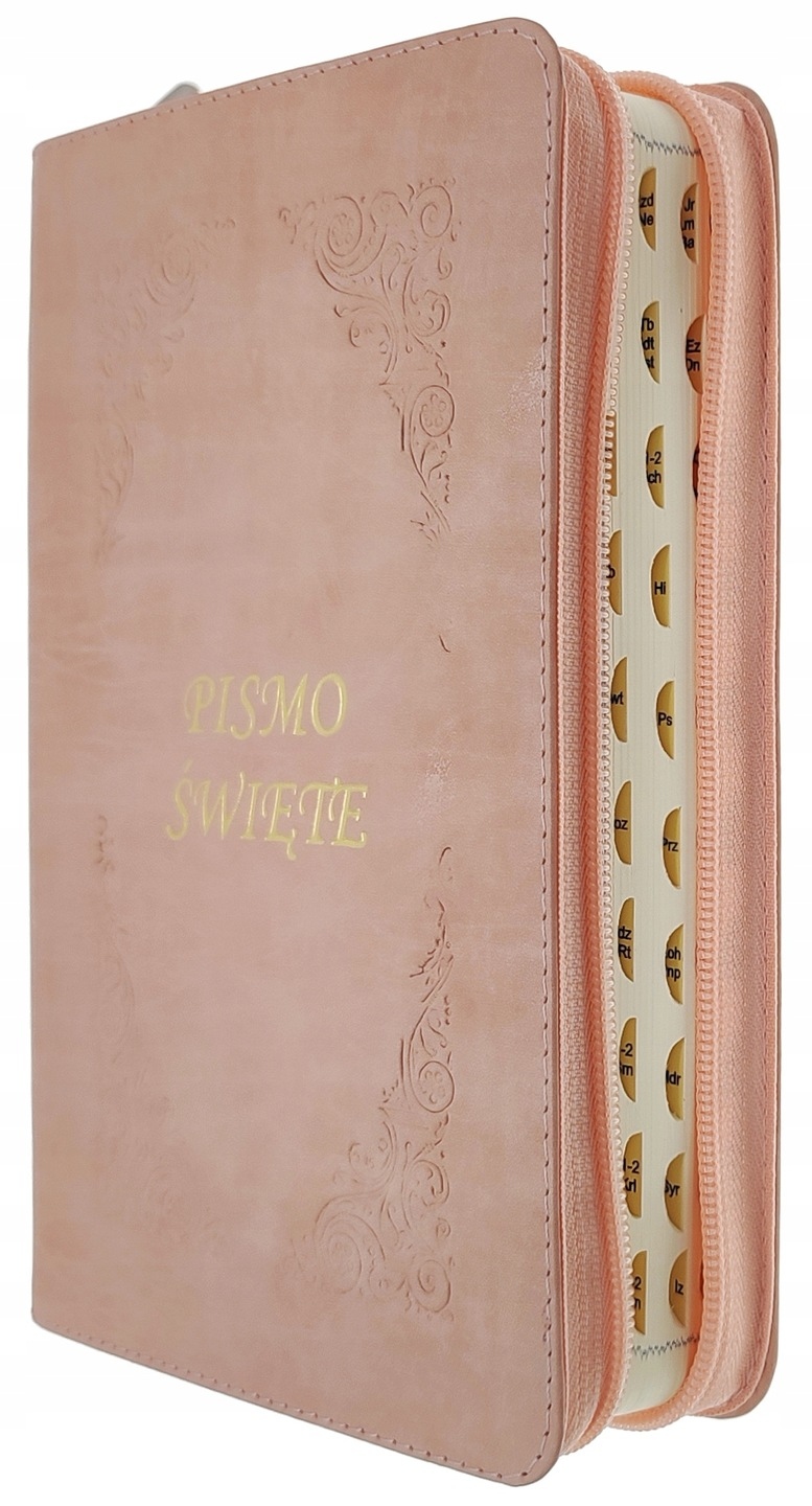 Písmo sv. Ep kůže s Lososovým zámkem Paginované
