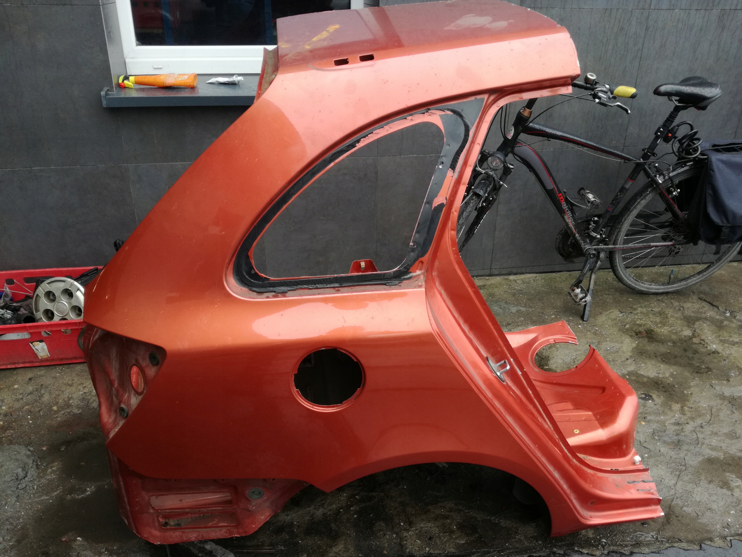 ЧЕТВЕРТИНА ПРАВИЙ ЗАД. ШКОДА FABIA II УНІВЕРСАЛ 9771