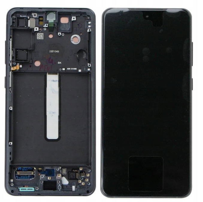 Nowy Ekran LCD Samsung Galaxy S21 Fe 5G SM-G990B Z Ramką Szary