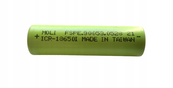 

Akumulator li-ion Moli ICR-18650I 2200 mAh