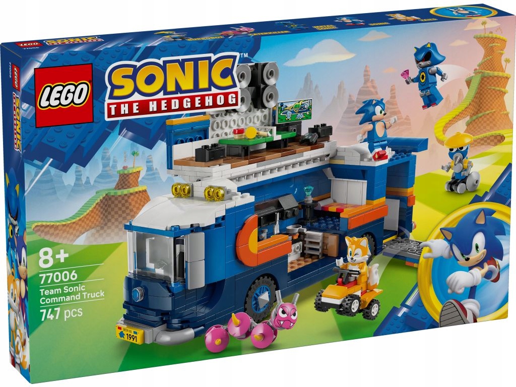 Lego Sonic 77006 Sonic a speciální vozidlo pro úkoly