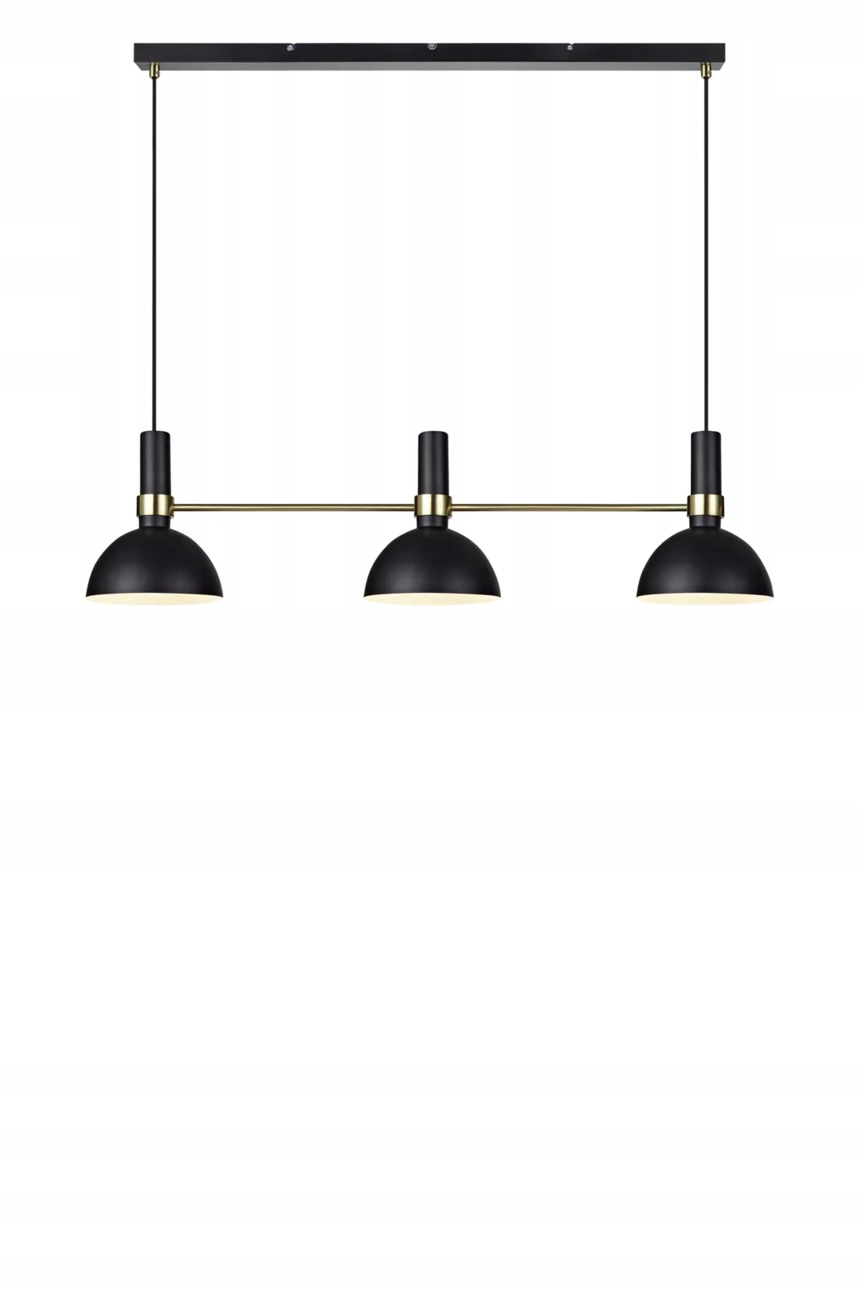 Markslöjd Larry závesné svietidlo čierne mosadzné