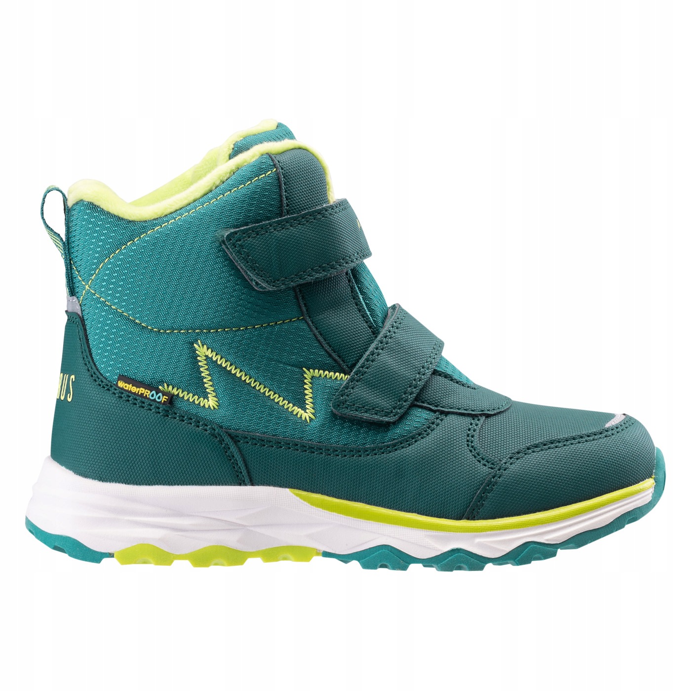 Buty Dziecięce Elbrus Demley MID Wp Jr Zielone Wodoodporne Rozmiar 34