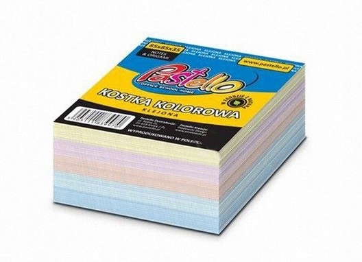 

Kostka kolorowa klejona Pastello 85x85x35 400k