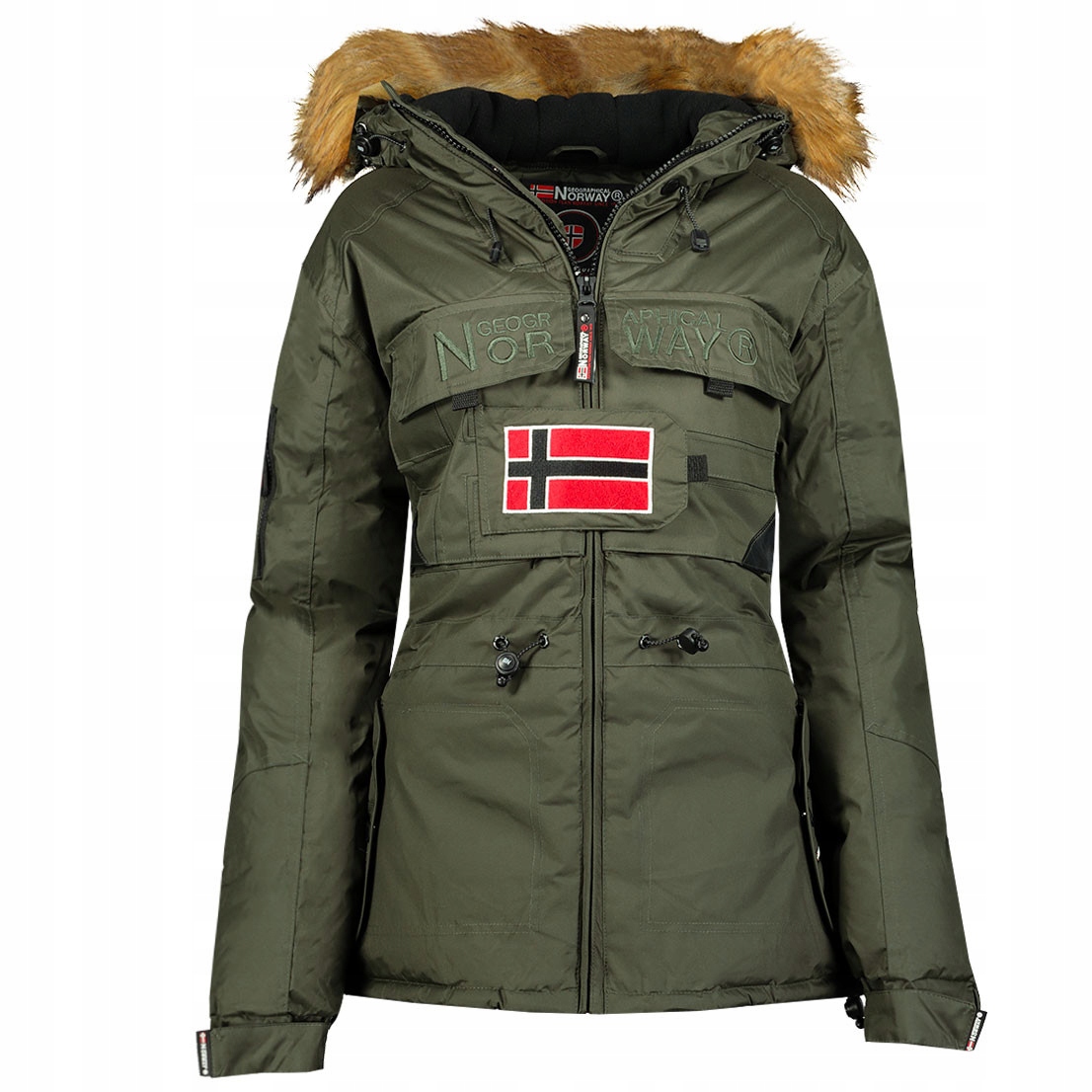 Geographical Norway bunda dámská Bantouna Lady 056 XXL khaki