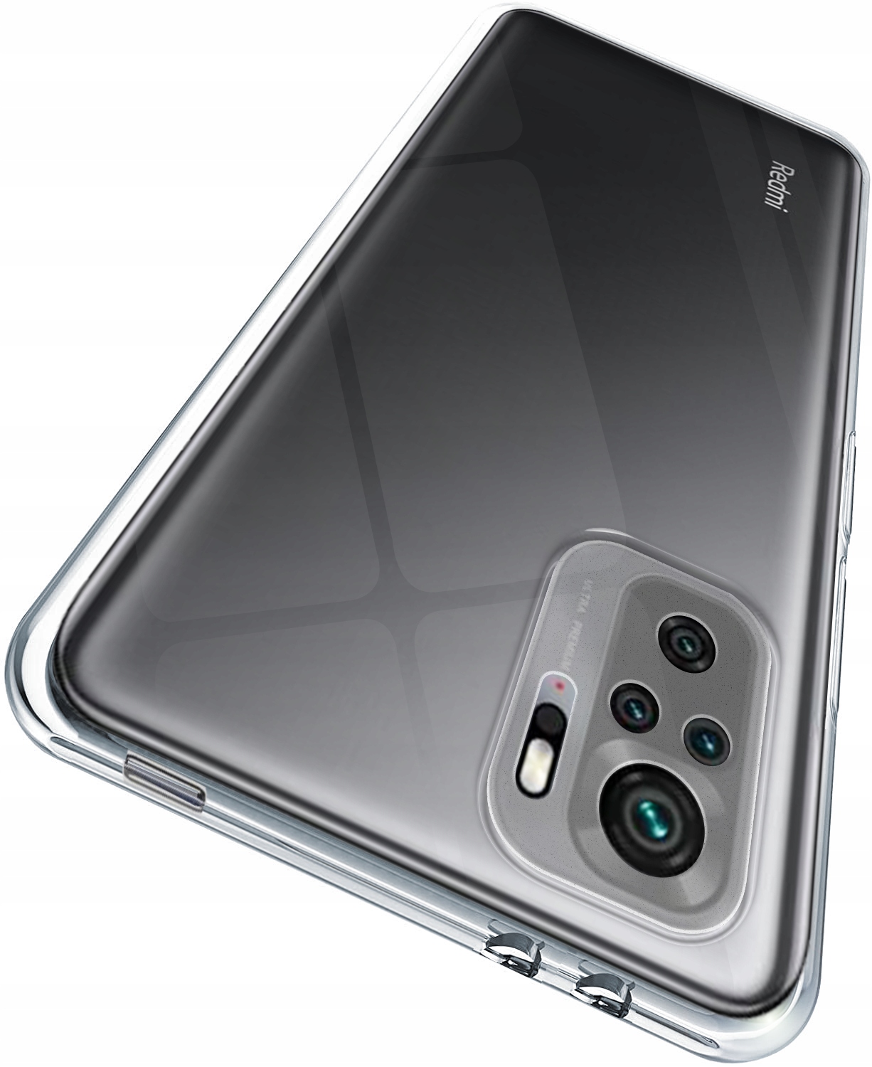 

Etui Clear Case Szkło 9H do Xiaomi Redmi Note 10