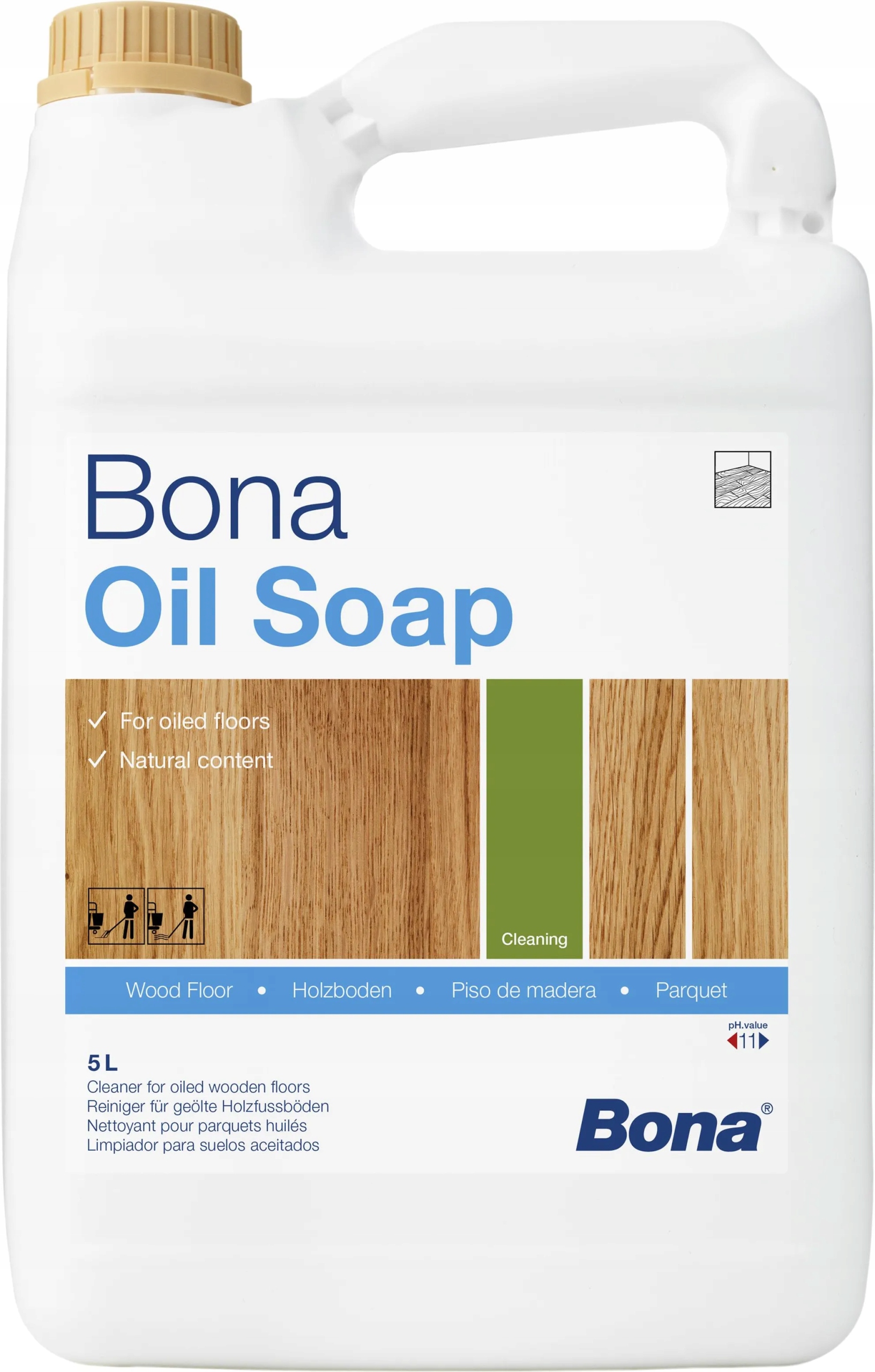 Bona Oil Soap 5L prostriedok na čistenie olejovaných drevených podláh