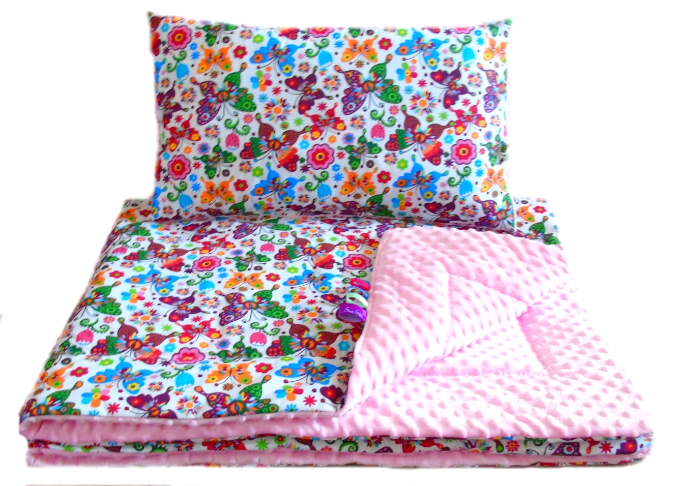 pościel Z wypełnieniem CIEPŁA kołdra 140x200 +poduszka minky Kod producenta xxxx