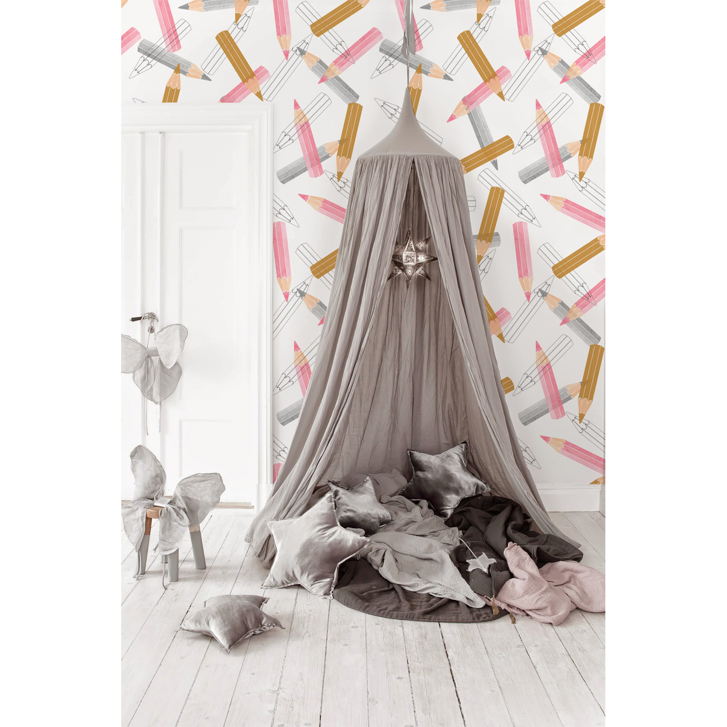 

Fototapeta dziecięca kolorowe ołówki 250x250 cm