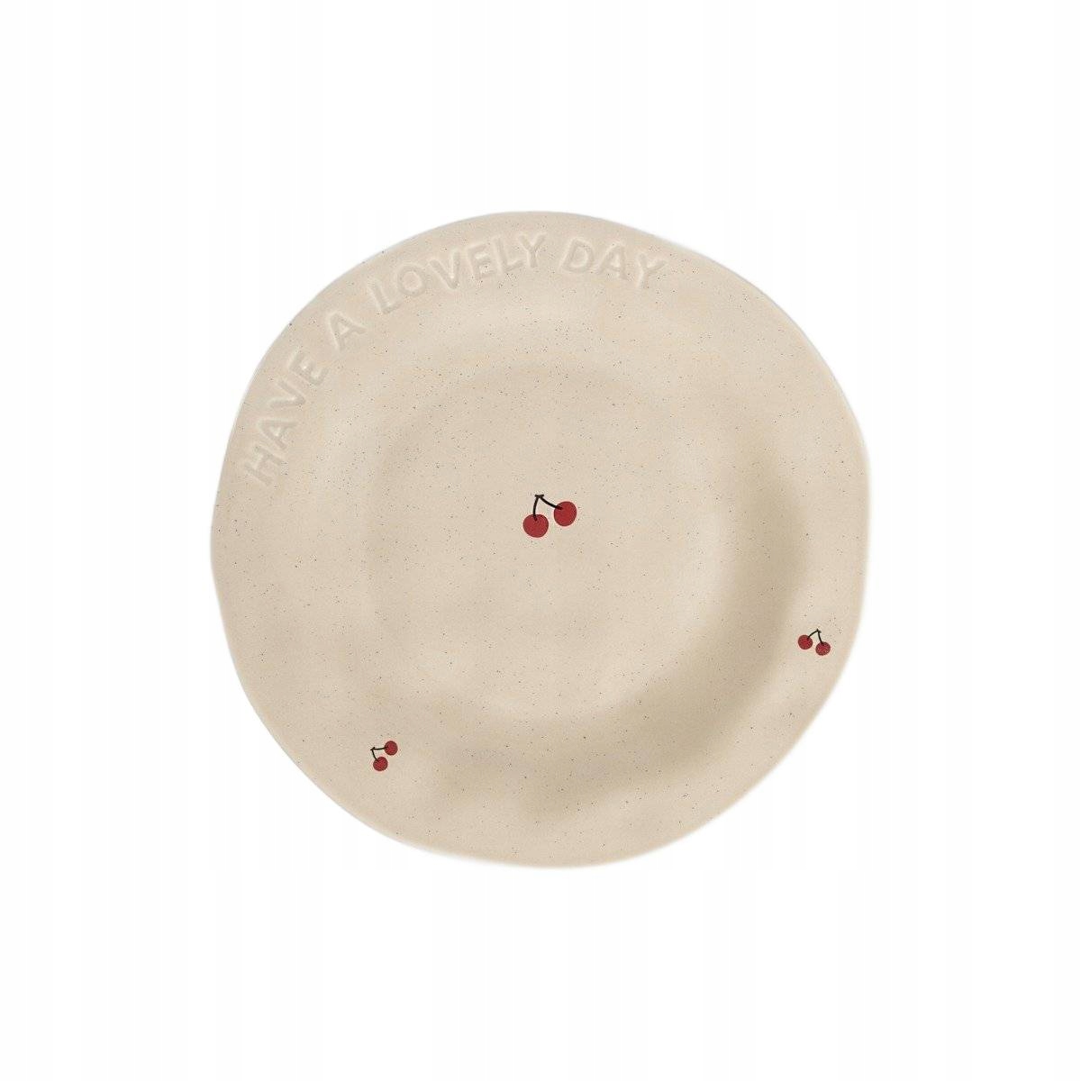 Talerz ISERNIA w wisienki 20 cm HOMLA