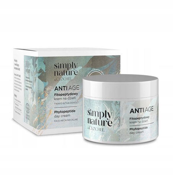 Denní krém proti stárnutí pleti Clochee Simply Nature 100 ml