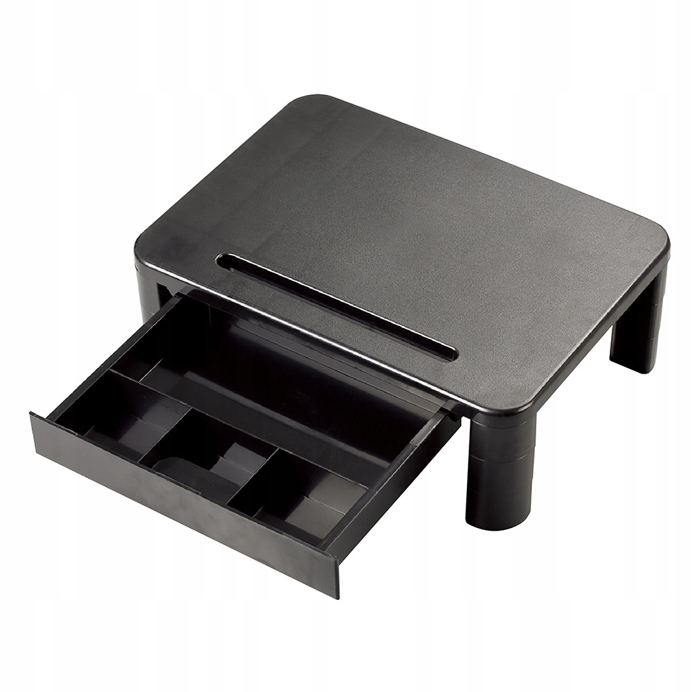 Podstawka pod Monitor z Szufladą Taurus LM01 Czarna