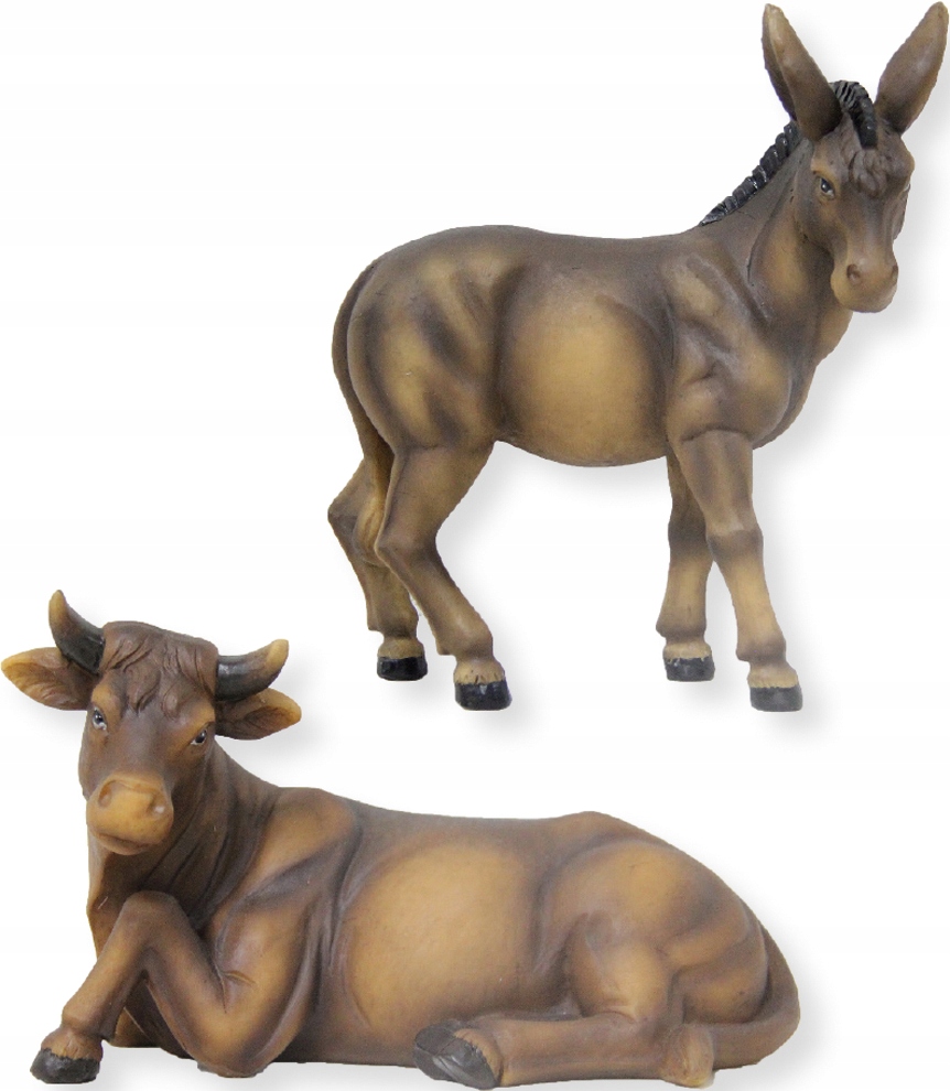 

Wół I Osioł do Szopki B.- do figur o wysokości 9cm