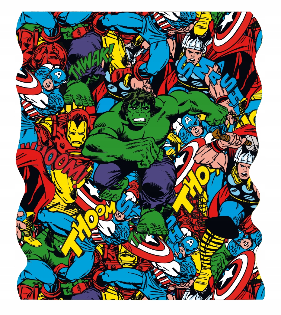 

Avengers Szalik Komin Dziecięcy Cienki