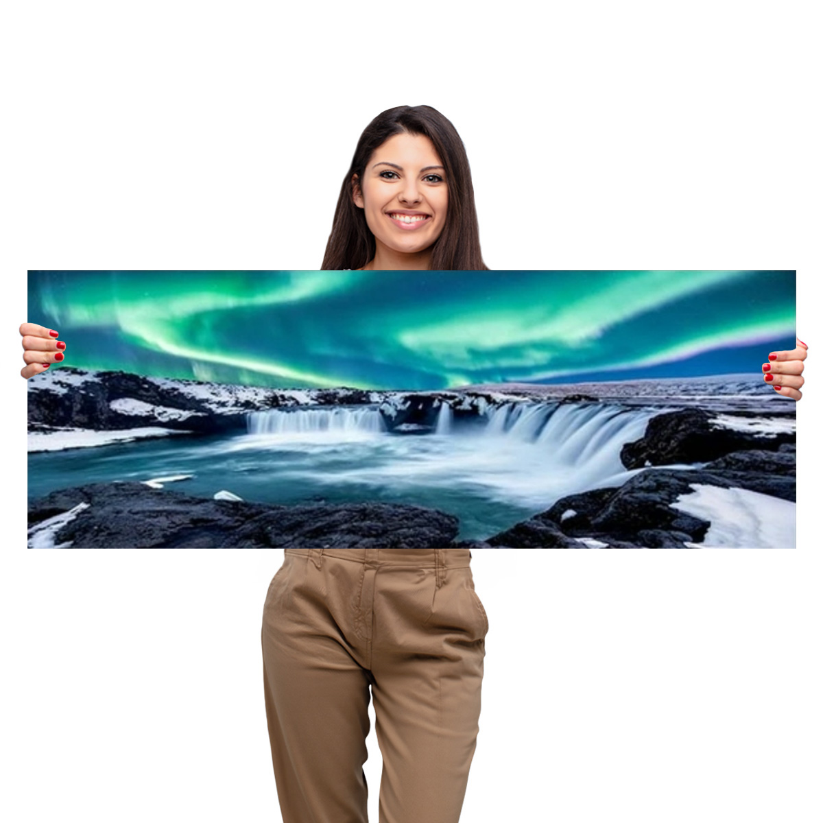 Diamantová Výšivka Velká 35x100 Diamond Painting Mozaika Diamantová Příroda XXL