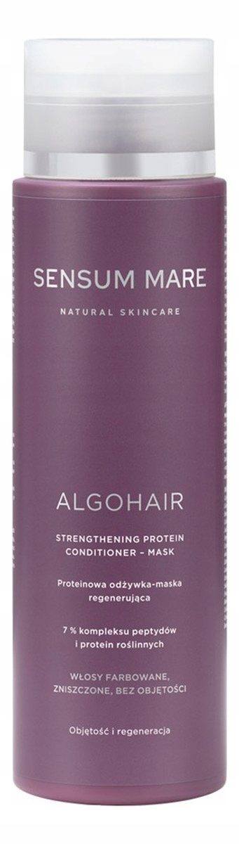 Sensum Mare Algohair proteinová regenerační maska 250 ml