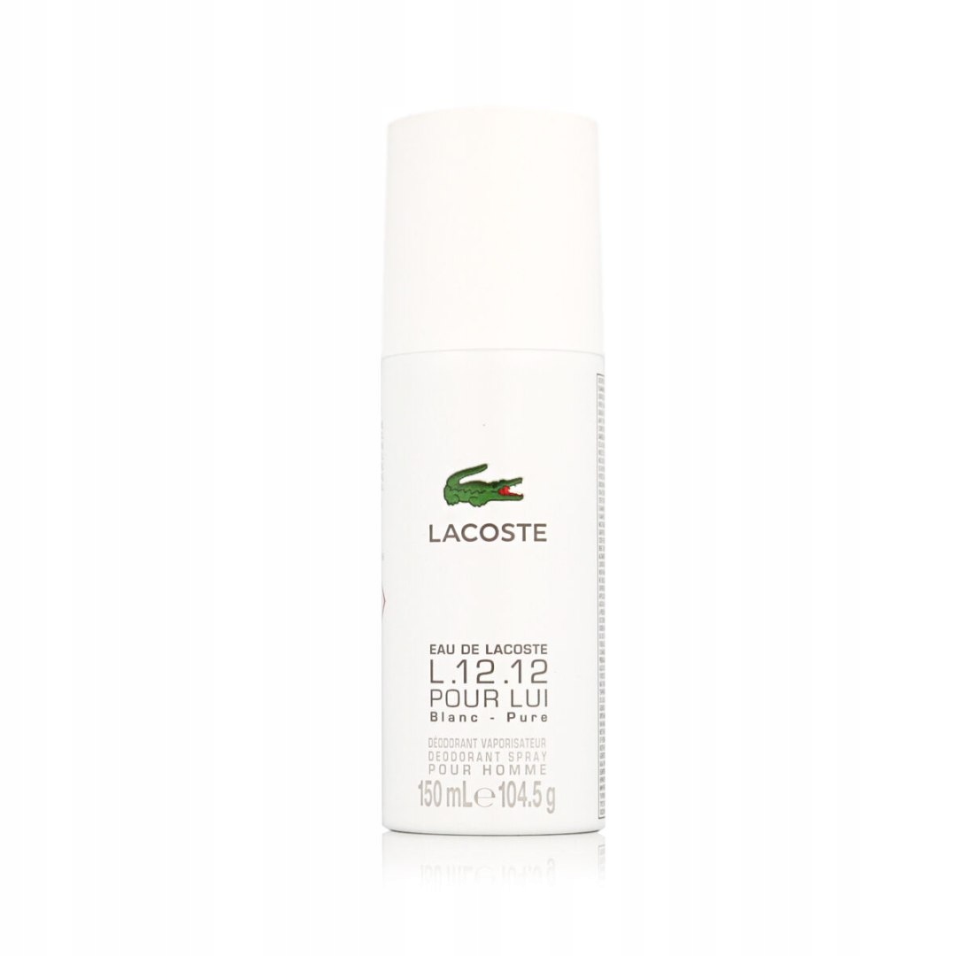 Deodorant ve spreji Lacoste Eau de Lacoste L.12.12 Blanc Eau de Lacoste L.1