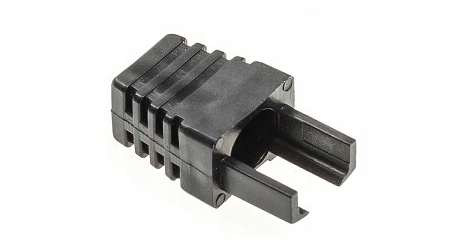 

Osłona odgiętka wtyk RJ-45 kat. 6, 5e czarna 5 szt