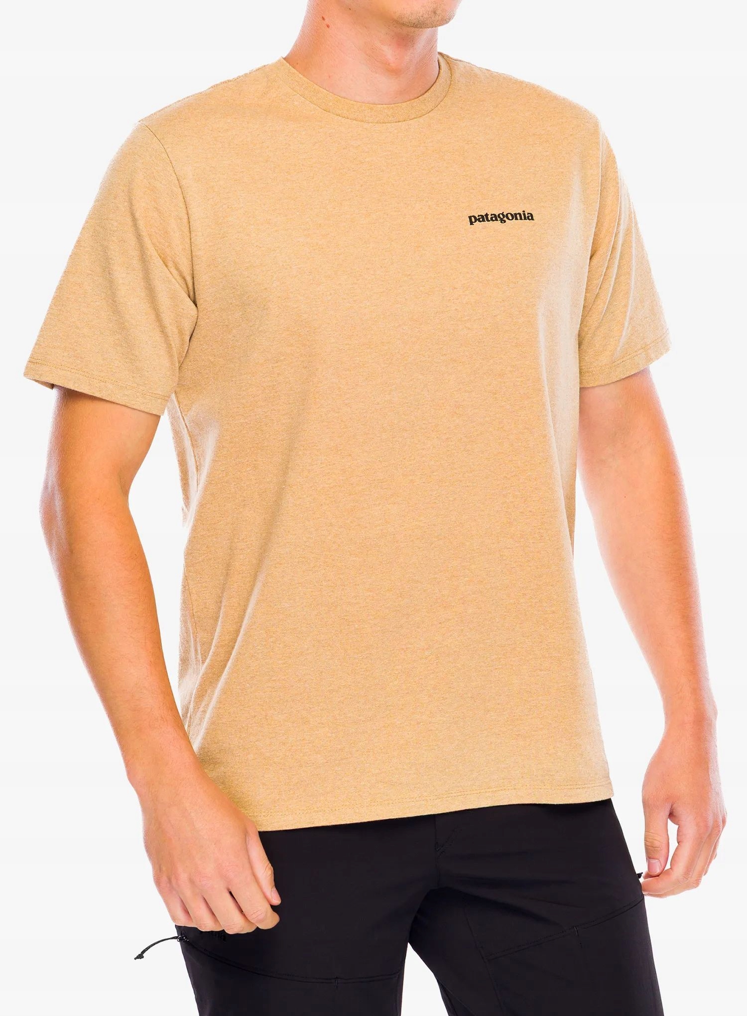 Tričko Patagonia P-6 Logo Responsibili-Tee talon gold XL