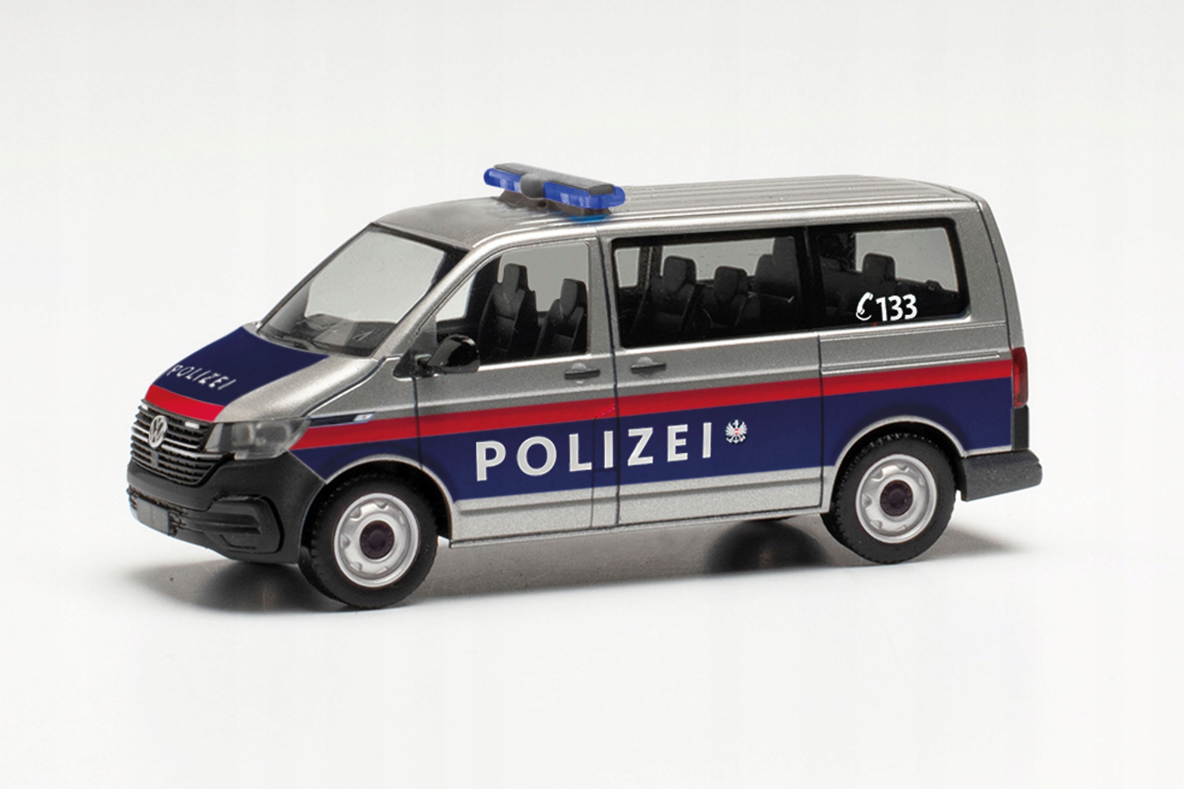 Herpa 097147 Vw T 6.1 Polizei Rakousko