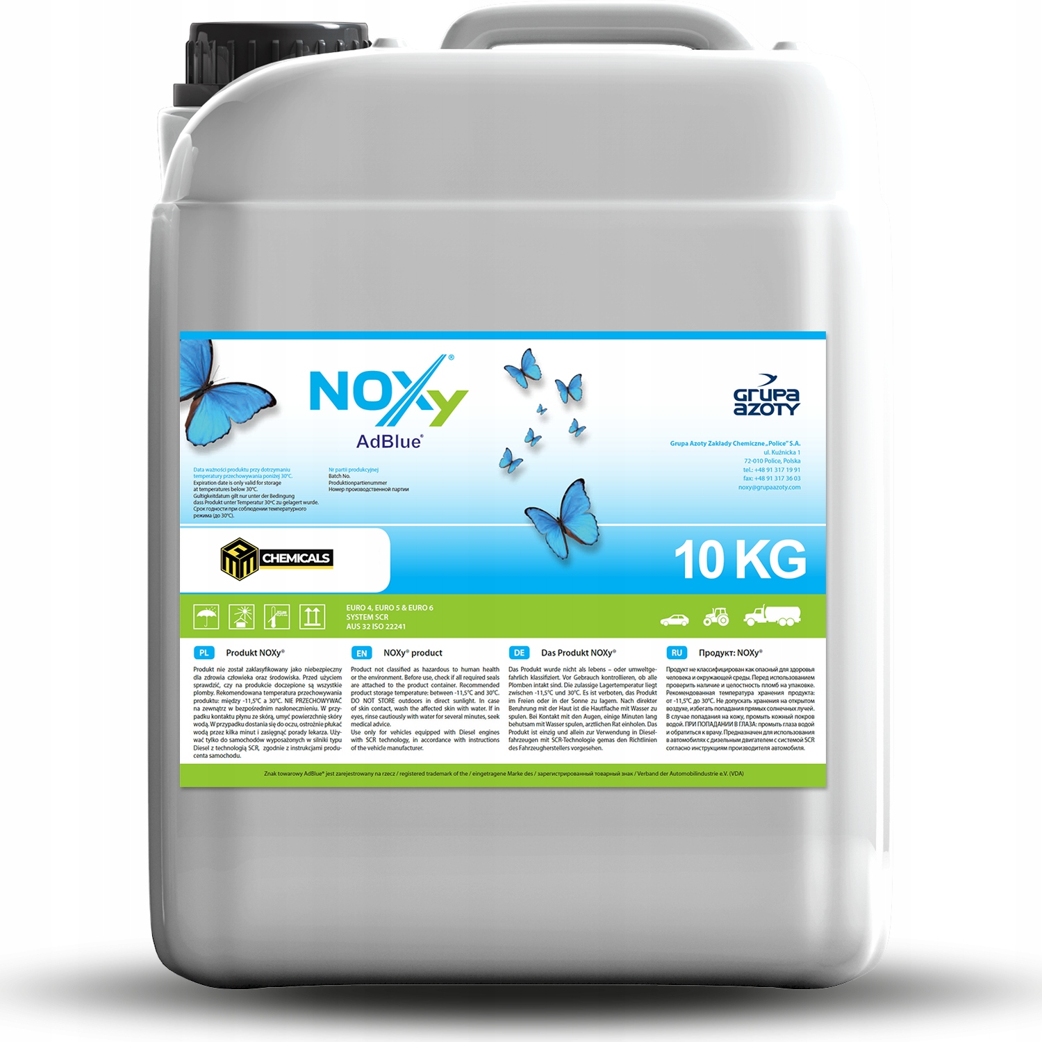 

AdBlue dodatek katalityczny 10KG