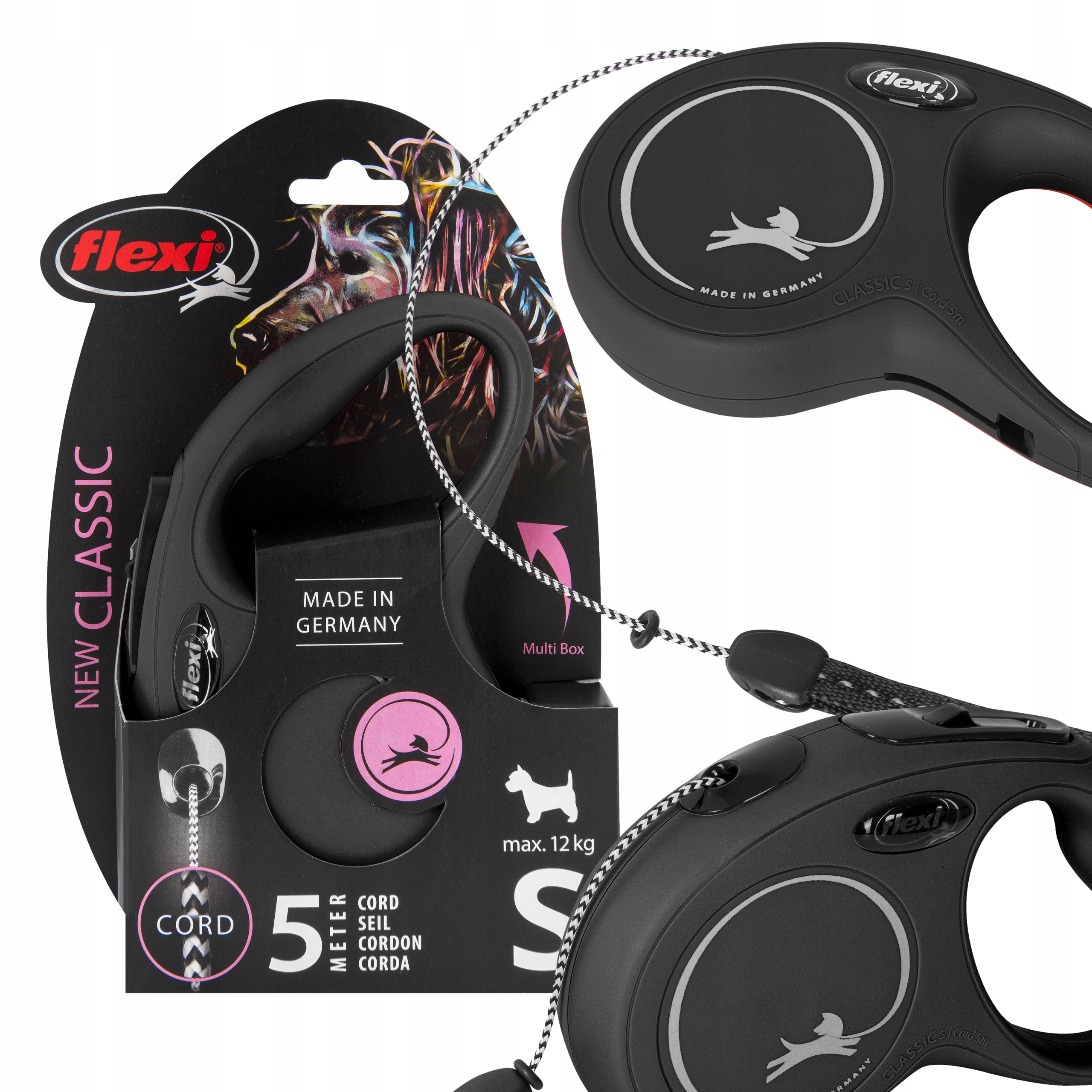 

Automatyczna Smycz Dla Małego Psa Do 12KG Linka 5M