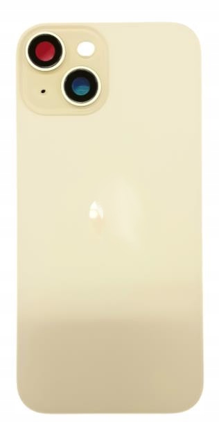 Jednopólová klapka Zadní Kryt pro iPhone 15 Gold s rámečkem a magnety Hq