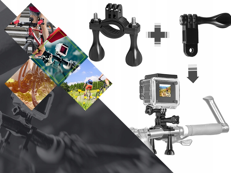 

Mocowanie Na Kask Front Mount GoPro Hero 6 5 4 3 +